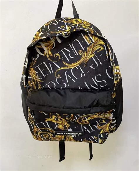 versace jeans backpack|網上選購VERSACE JEANS COUTURE 男裝 背包 2024 系列.